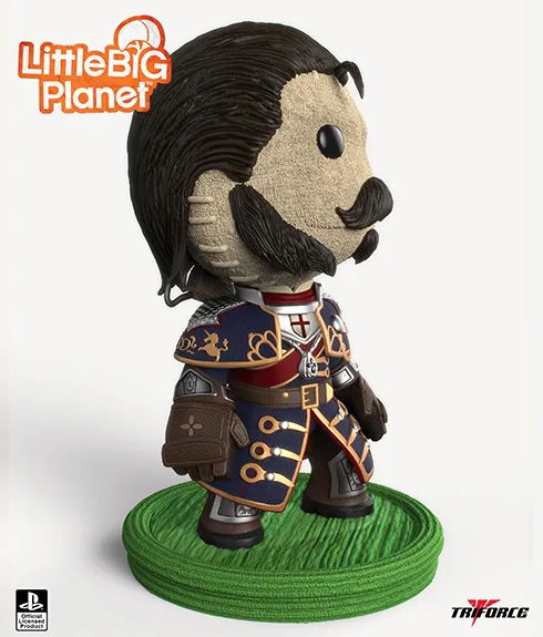 Triforce Puts A Victorian Mustache On Sackboy For LittleBigPlanet The Order: 1886 Figure