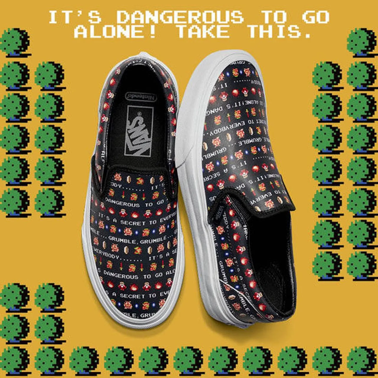 Nintendo And Vans Team Up For Exclusive Line Of Nintendo-Inspired Shoes
