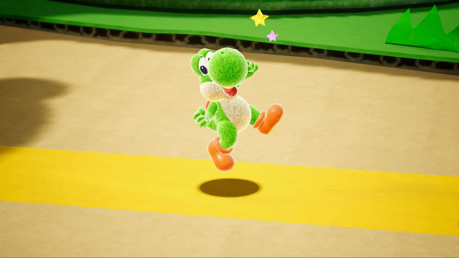 Yoshi Explores A Cardboard And Papercraft World For His Next Adventure