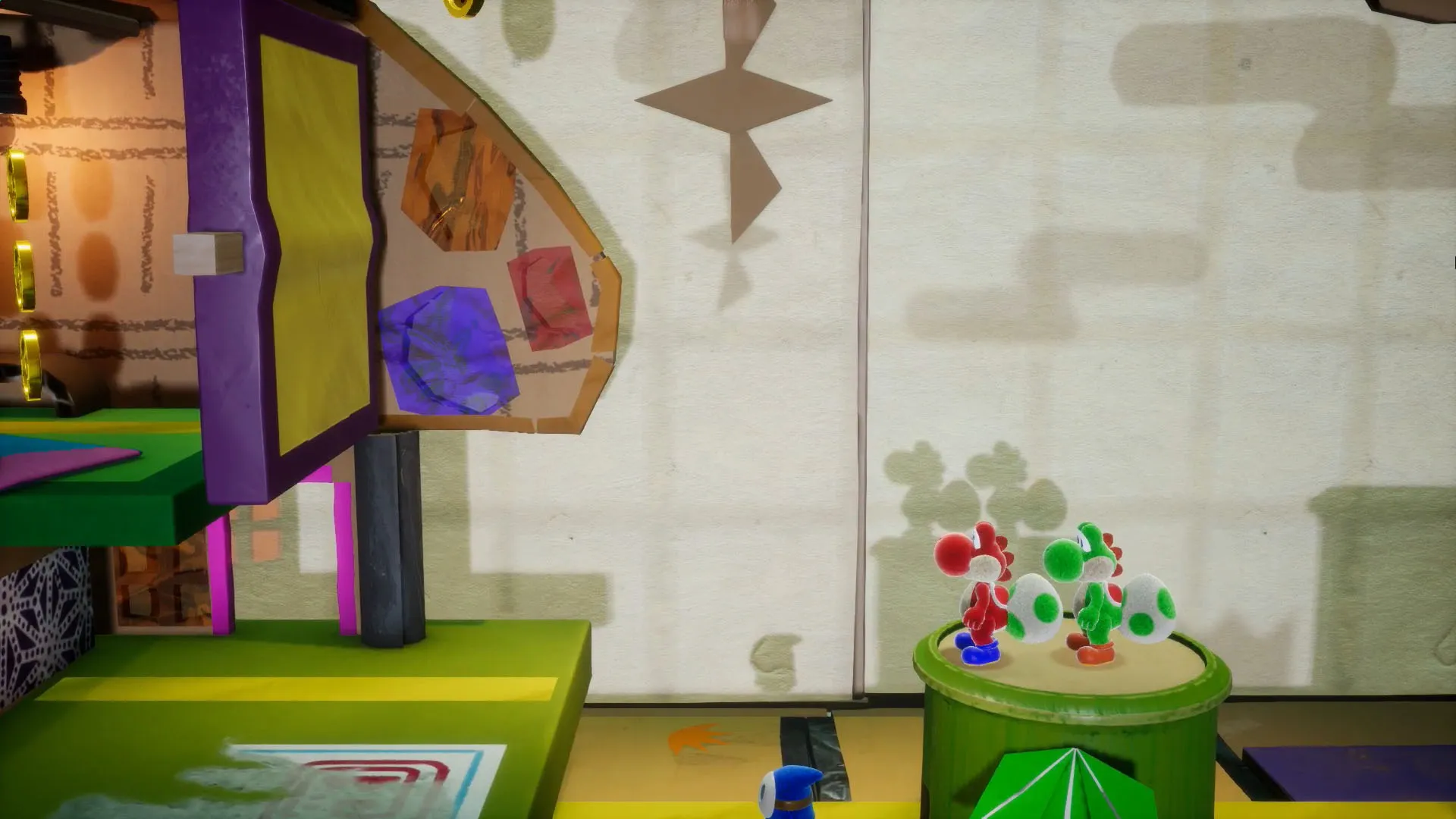 Yoshi Explores A Cardboard And Papercraft World For His Next Adventure