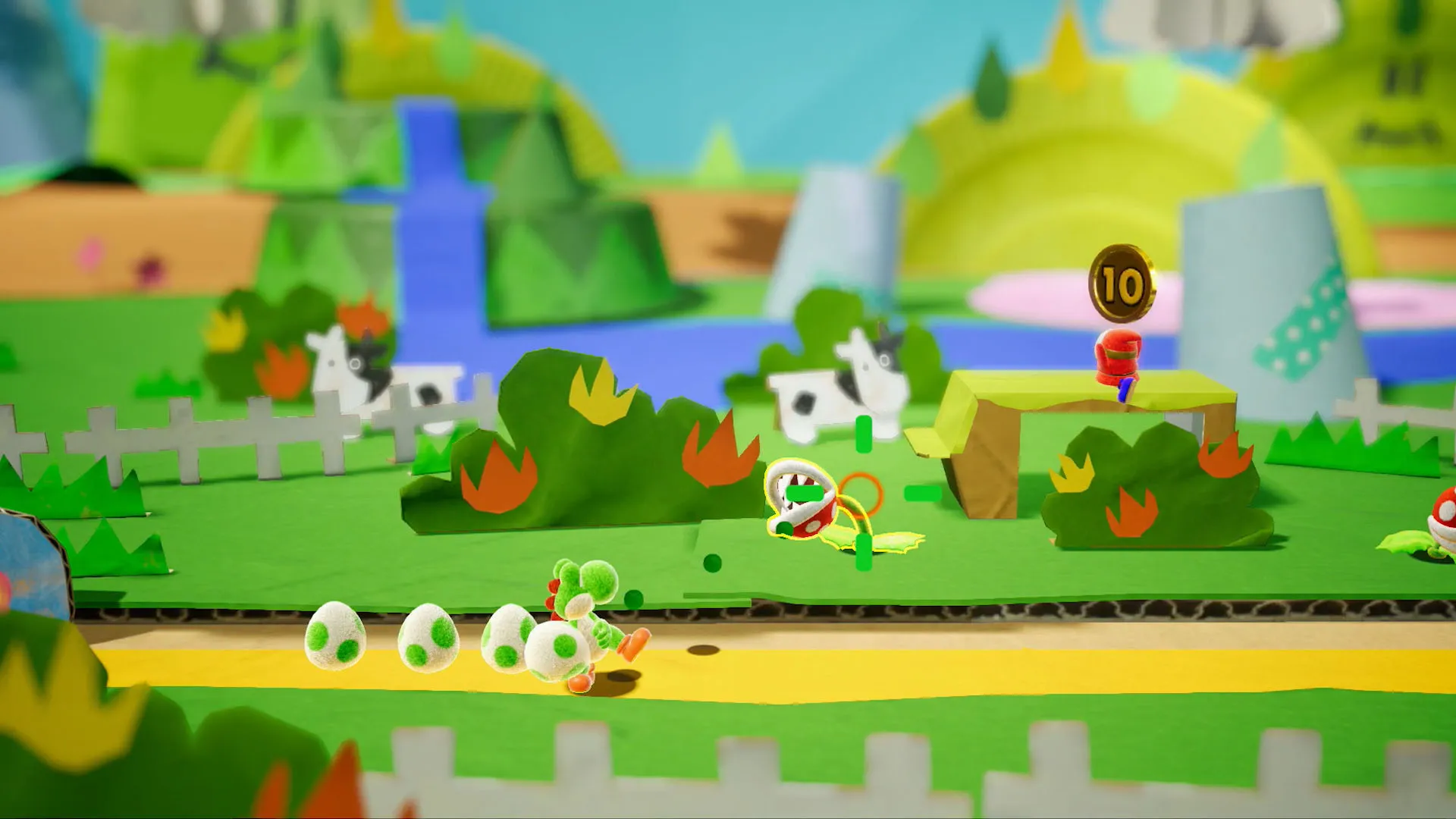 Yoshi Explores A Cardboard And Papercraft World For His Next Adventure