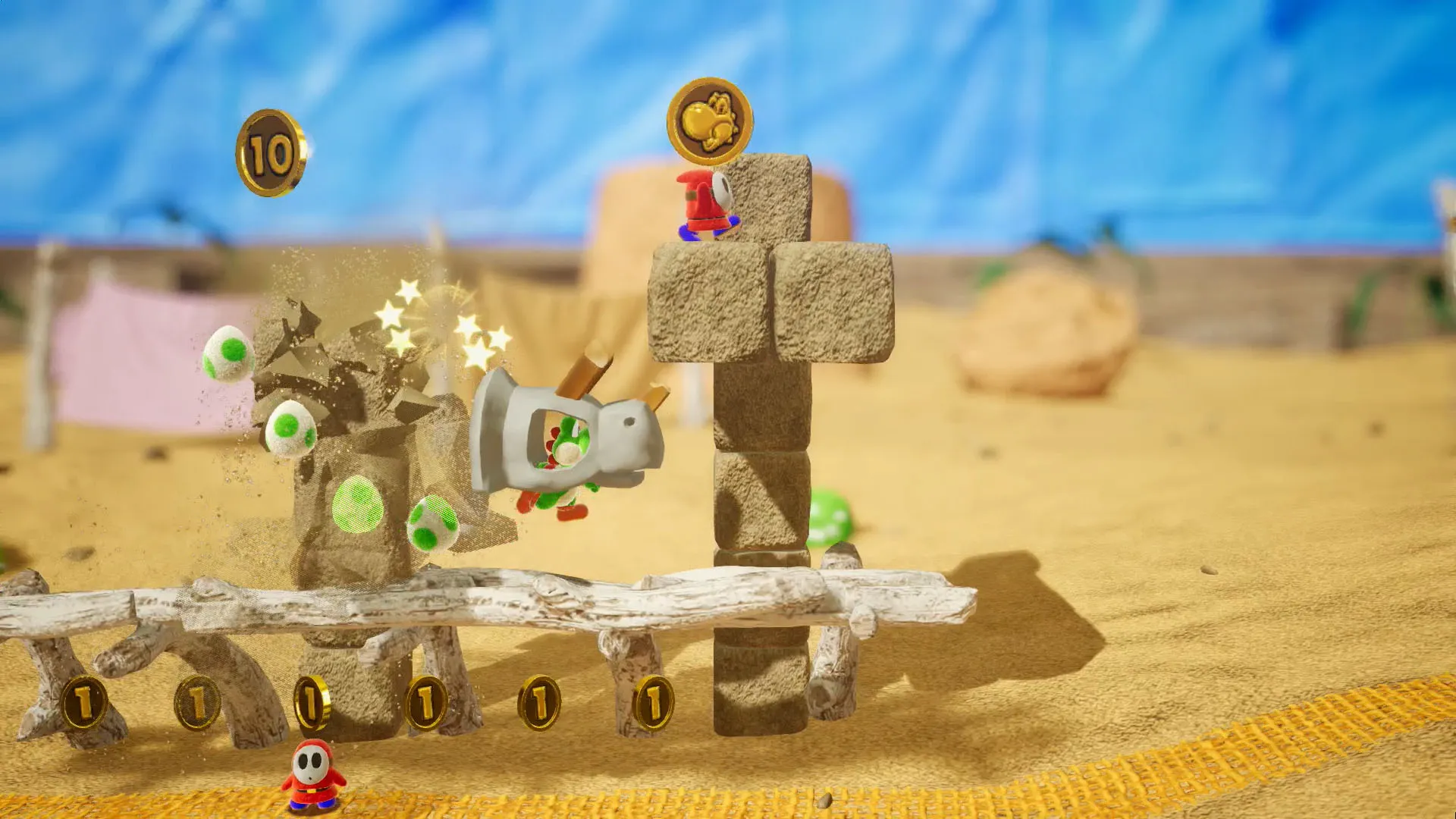 Yoshi Explores A Cardboard And Papercraft World For His Next Adventure