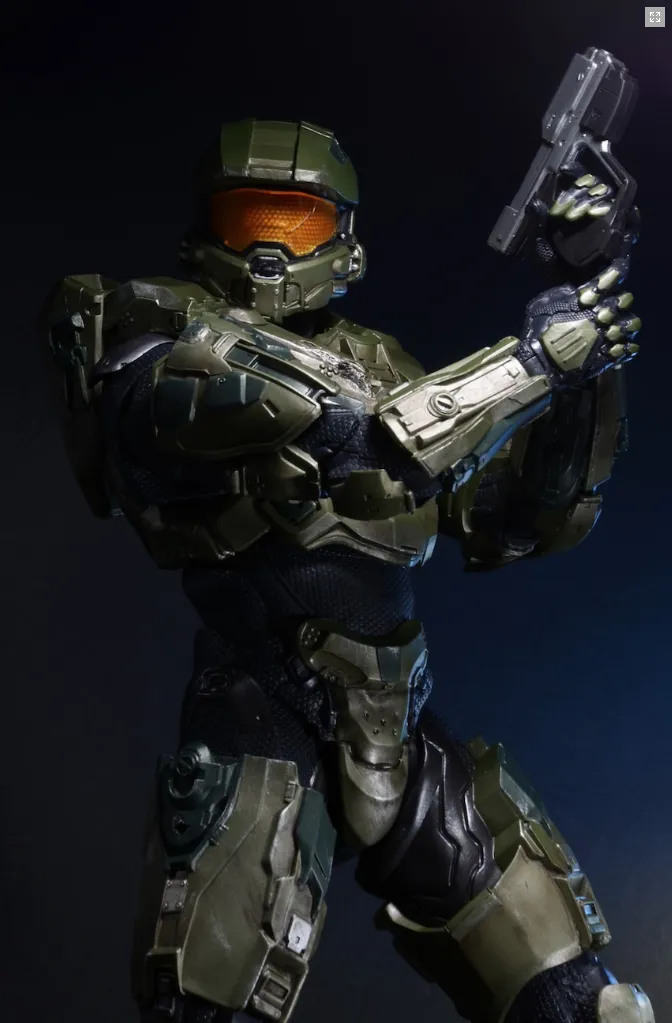 Say Halo To Your First Look At NECA’s Finished Master Chief Figure