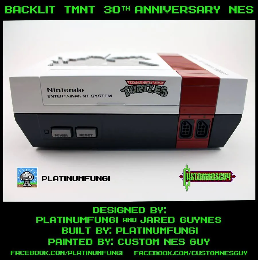 Custom Teenage Mutant Ninja Turtles NES Ready For 30th Anniversary Shellebration
