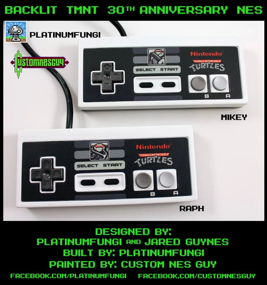 Custom Teenage Mutant Ninja Turtles NES Ready For 30th Anniversary Shellebration