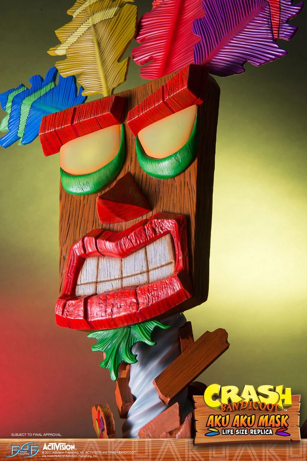 This Life-Sized Aku Aku Mask From Crash Bandicoot Is Available For Pre-Order 