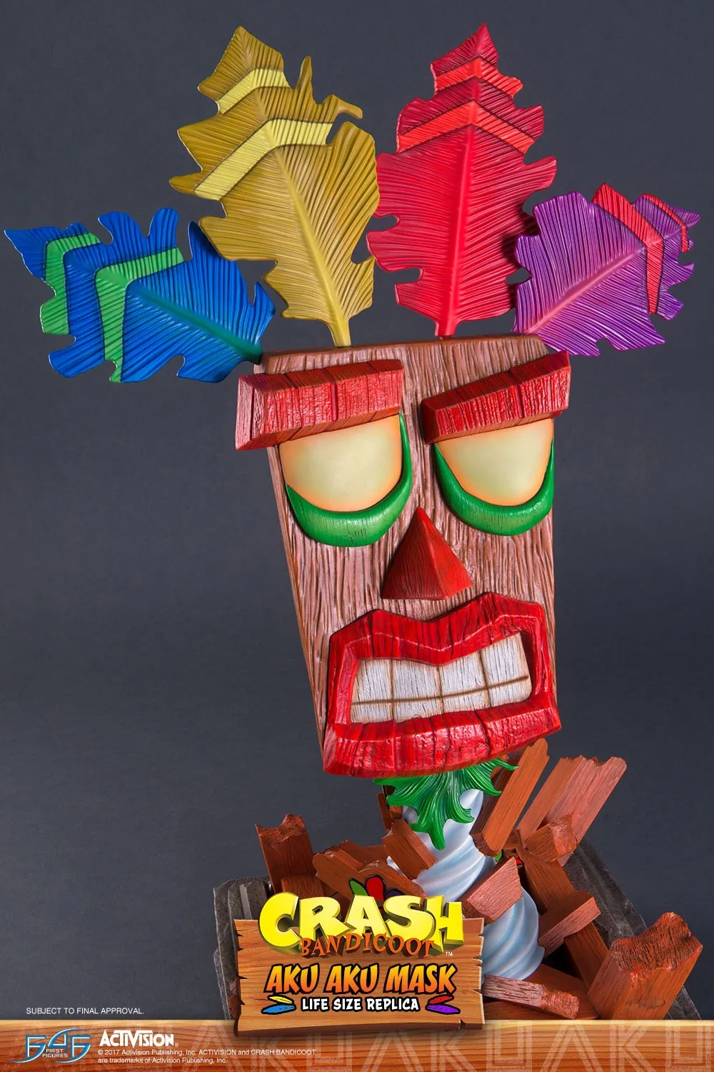 This Life-Sized Aku Aku Mask From Crash Bandicoot Is Available For Pre-Order 