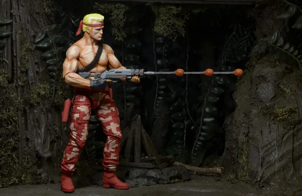 Blast Your Way Through Baddies With This Contra Action Figure Two-Pack
