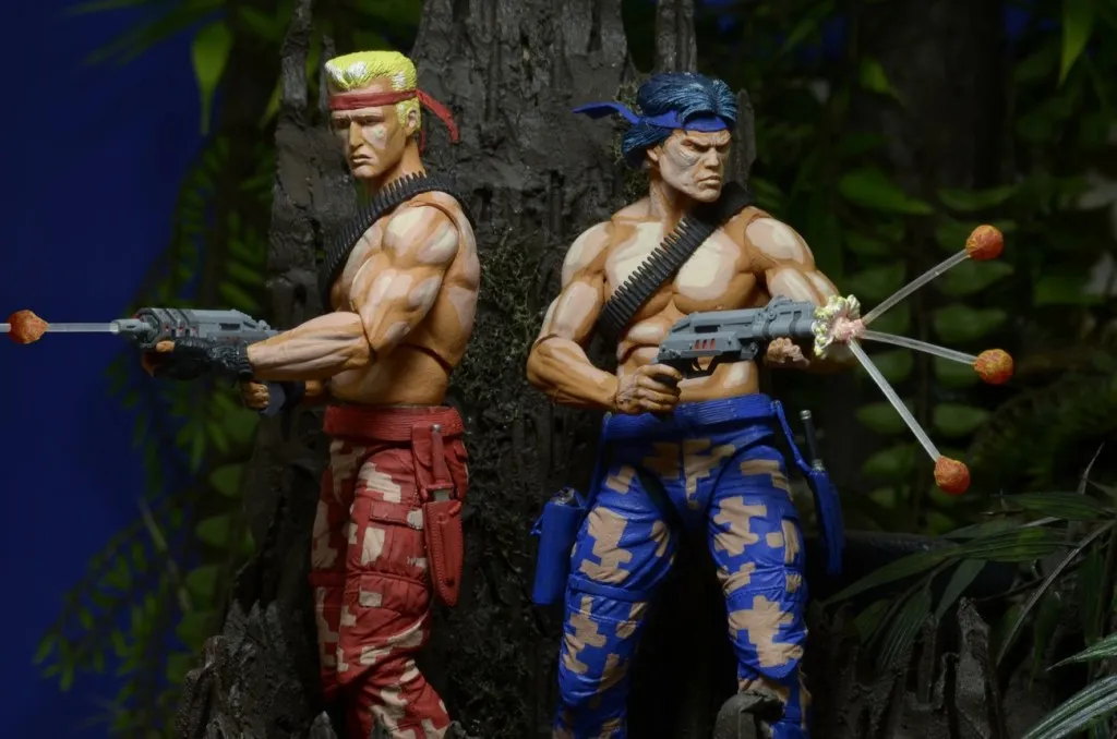 Blast Your Way Through Baddies With This Contra Action Figure Two-Pack