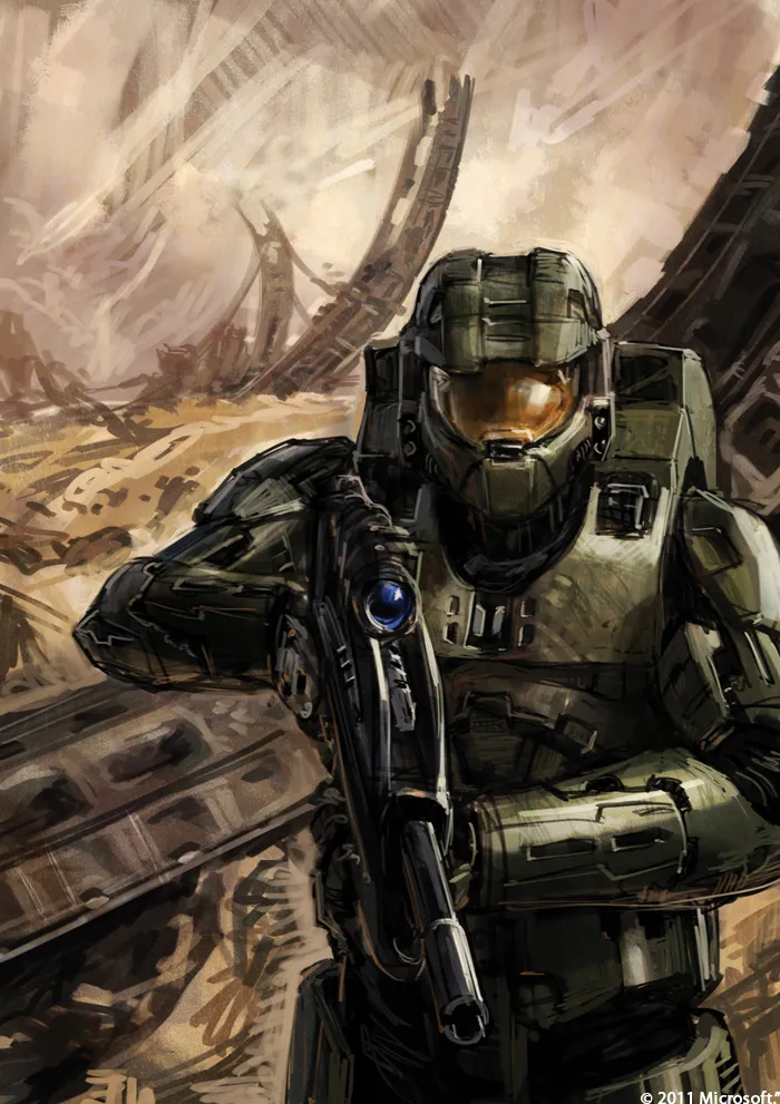 Exclusive Early Look At Halo - The Art Of Building Worlds