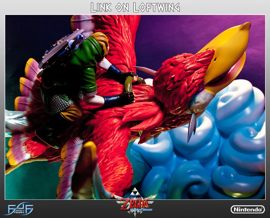First 4 Figures Reveals Link On Loftwing Figure From Skyward Sword