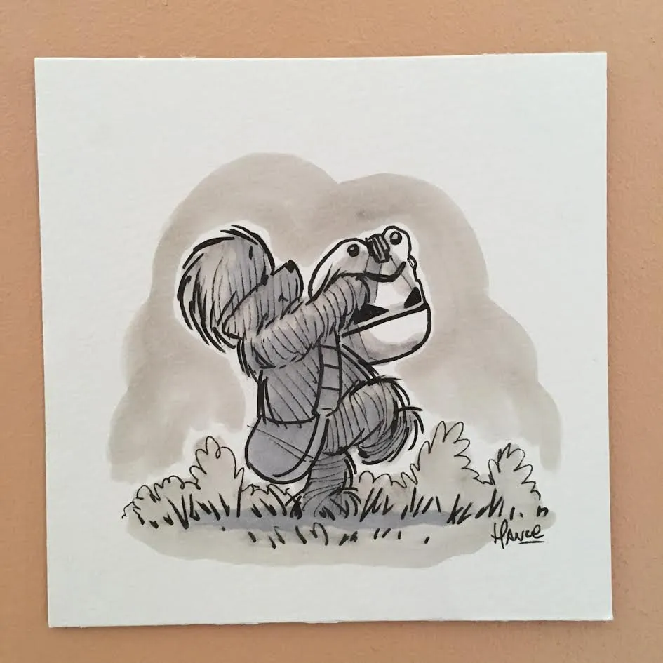 'Wookiee The Chew' Is The Most Adorable Mash-Up We've Ever Seen