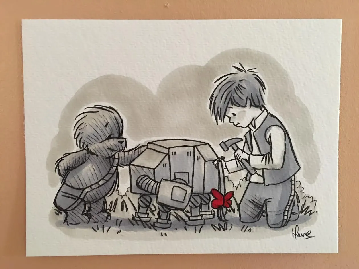 'Wookiee The Chew' Is The Most Adorable Mash-Up We've Ever Seen