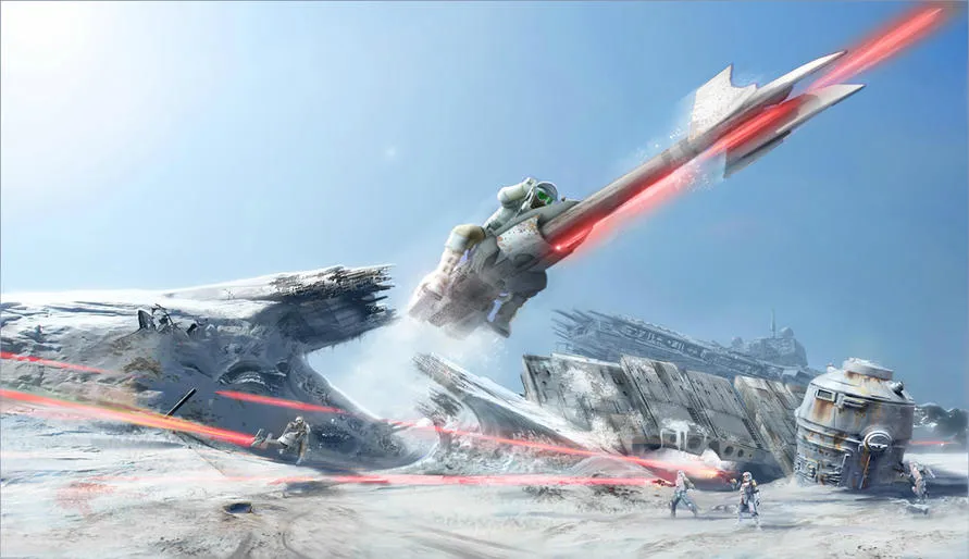 Star Wars Battlefront: Online Concept Art Leaks Online