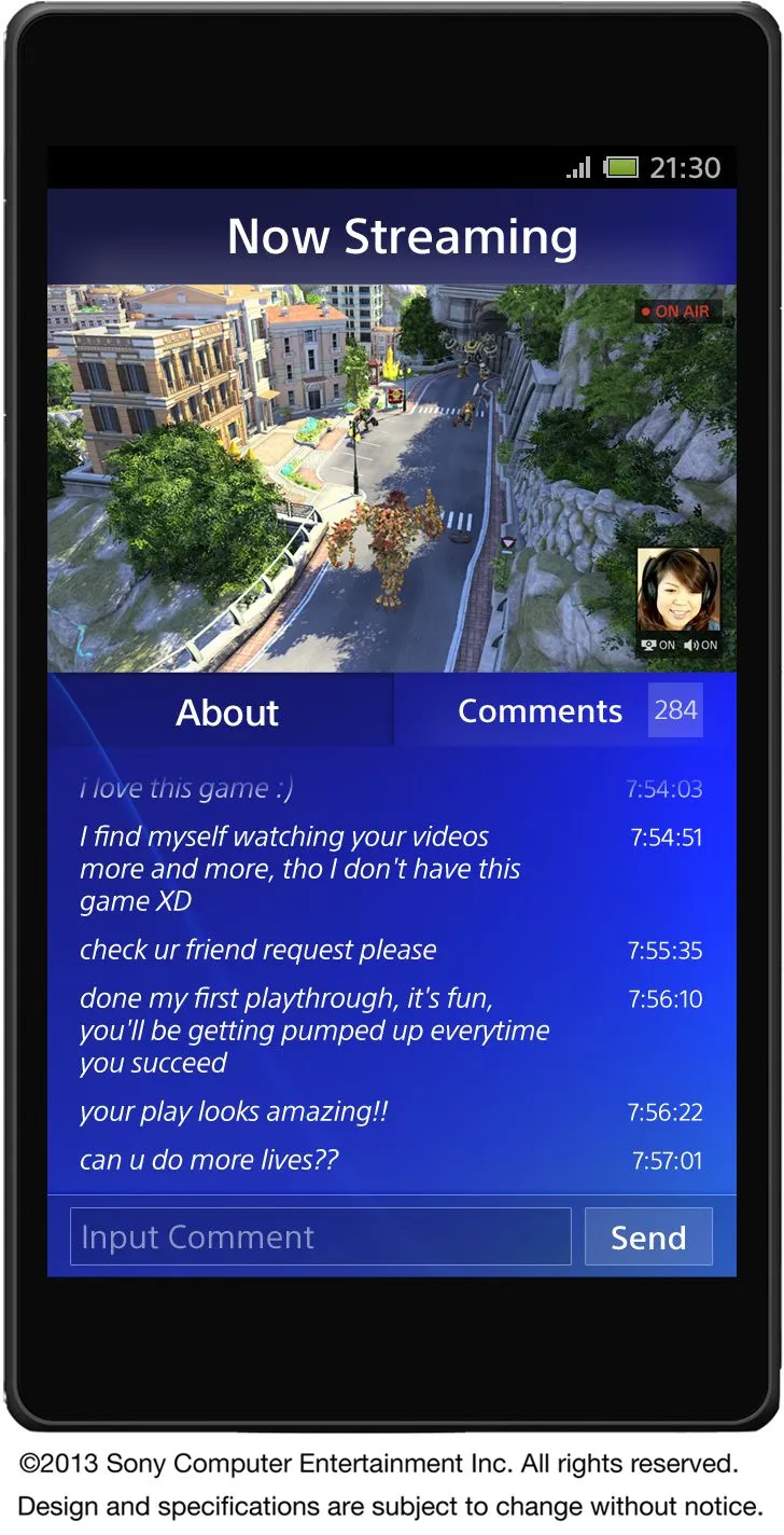 PS4's Interface Shown In High Definition
