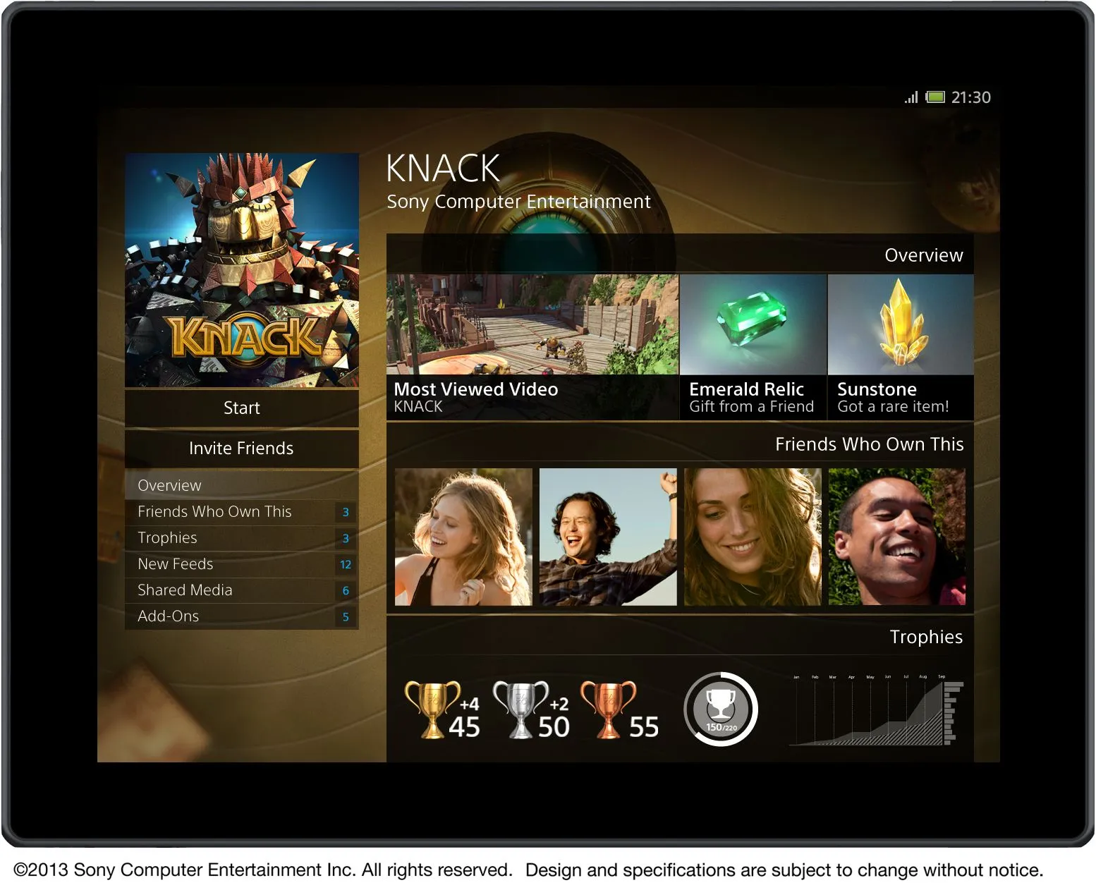 PS4's Interface Shown In High Definition