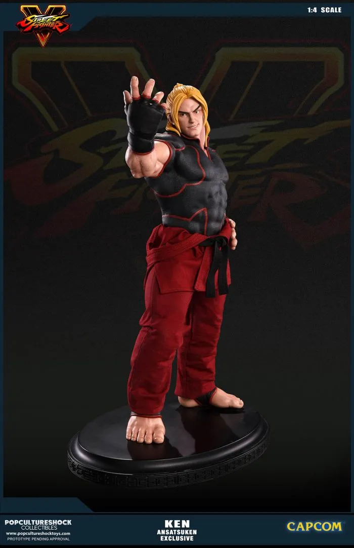 Street Fighter V's Ken Masters Is The Latest Challenger To Get His Own Statue