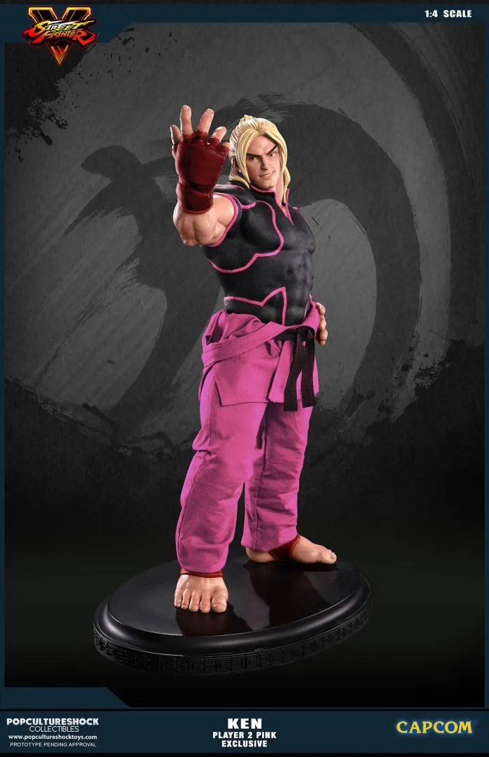 Street Fighter V's Ken Masters Is The Latest Challenger To Get His Own Statue