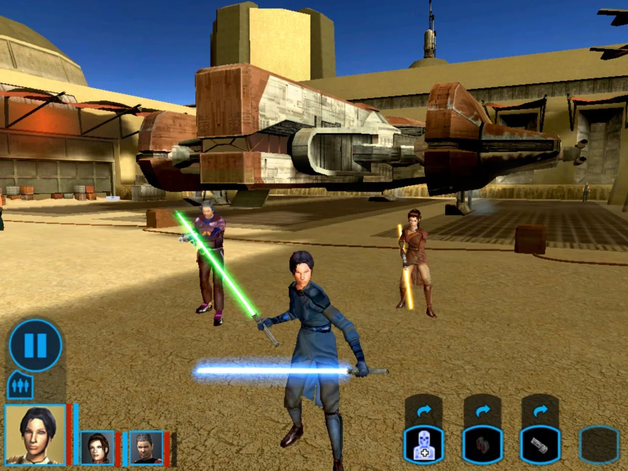 Knights Of The Old Republic Works Great On iPad