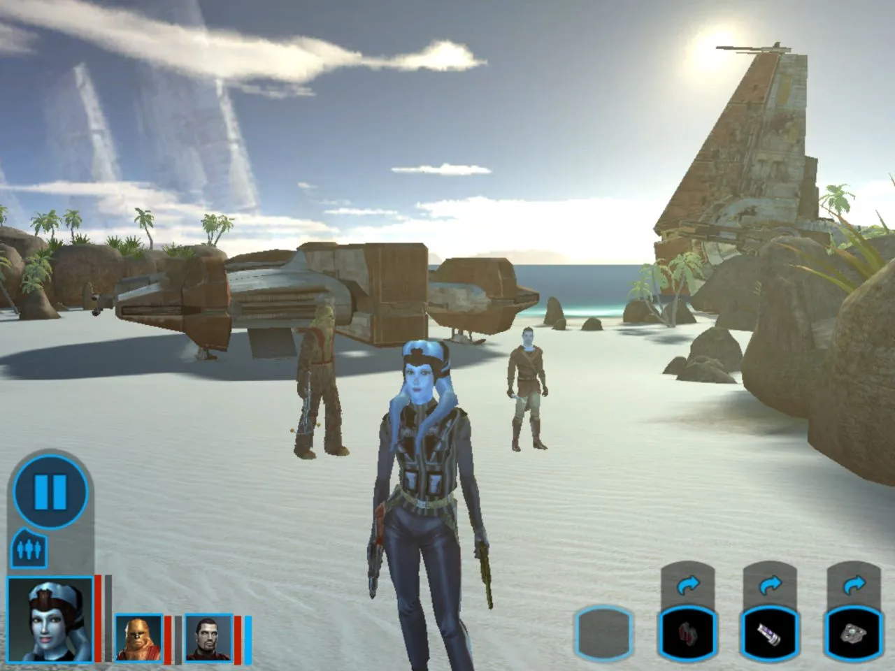 Knights Of The Old Republic Works Great On iPad