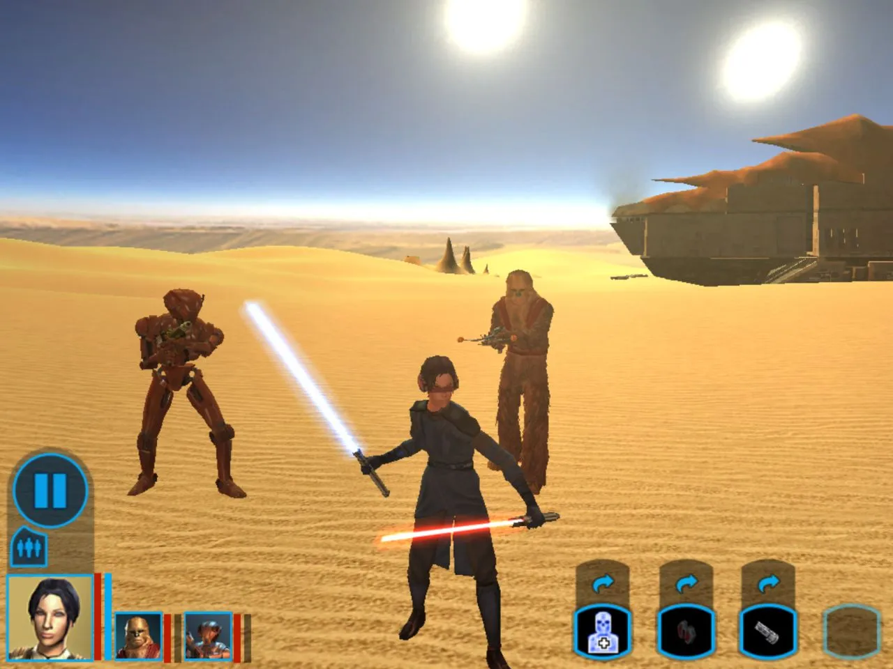 Knights Of The Old Republic Works Great On iPad