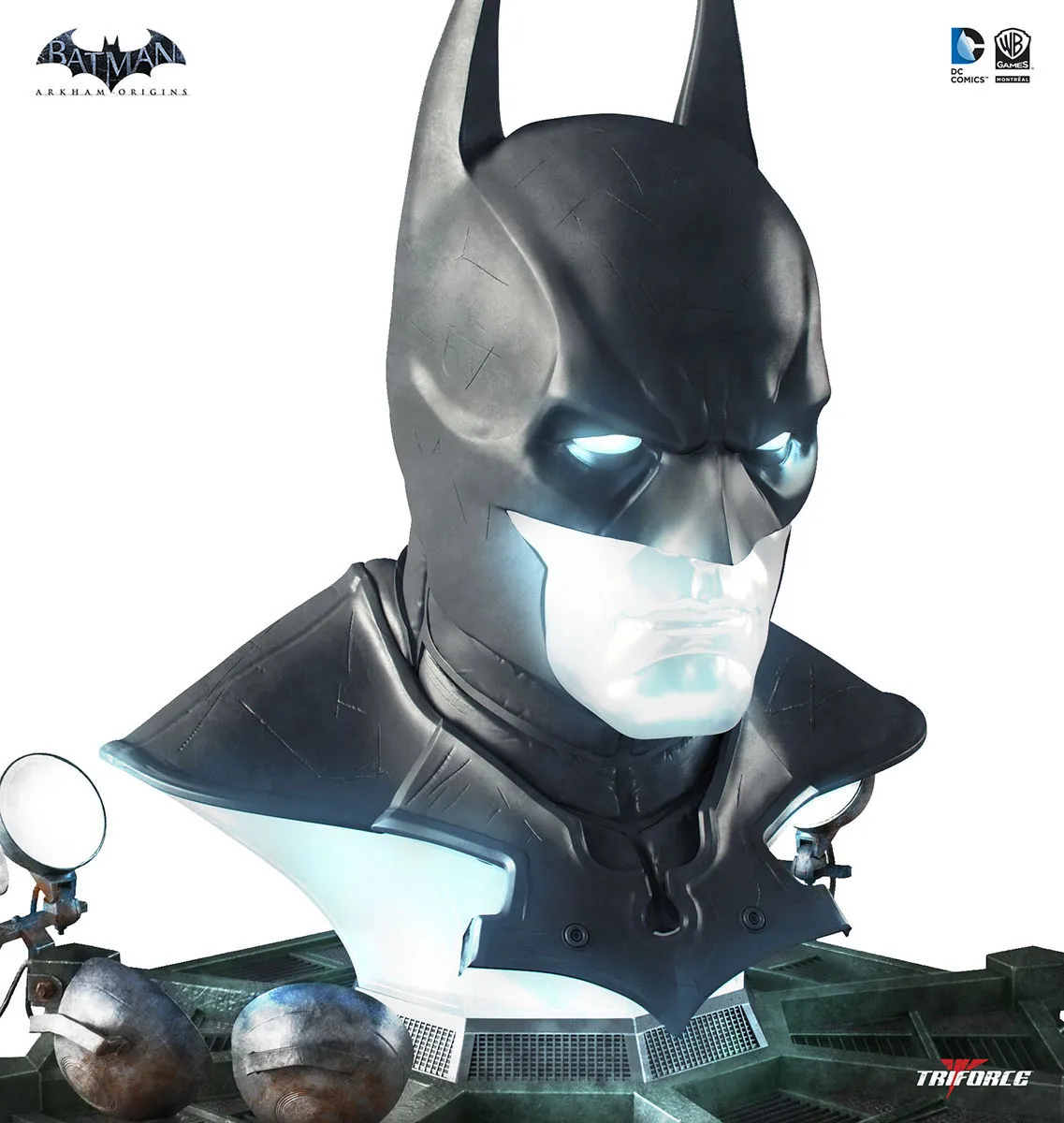 Triforce Reveals $850 Batman: Arkham Origins Cowl Replica Statue