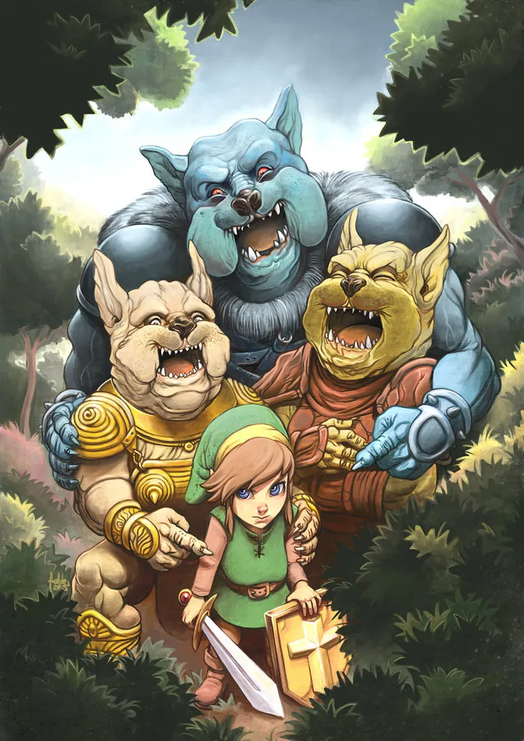 Artist Collective Creates Intriguing Takes On Classic Zelda Enemies