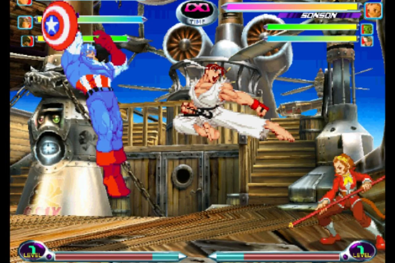 Marvel Vs. Capcom 2 Taking iOS Devices For A Ride