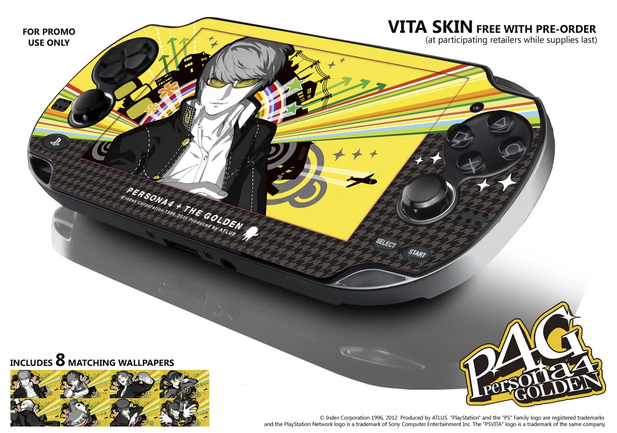 Reserve Persona 4 Golden Get A Skin For Your Vita