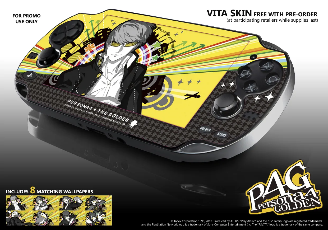 Reserve Persona 4 Golden Get A Skin For Your Vita