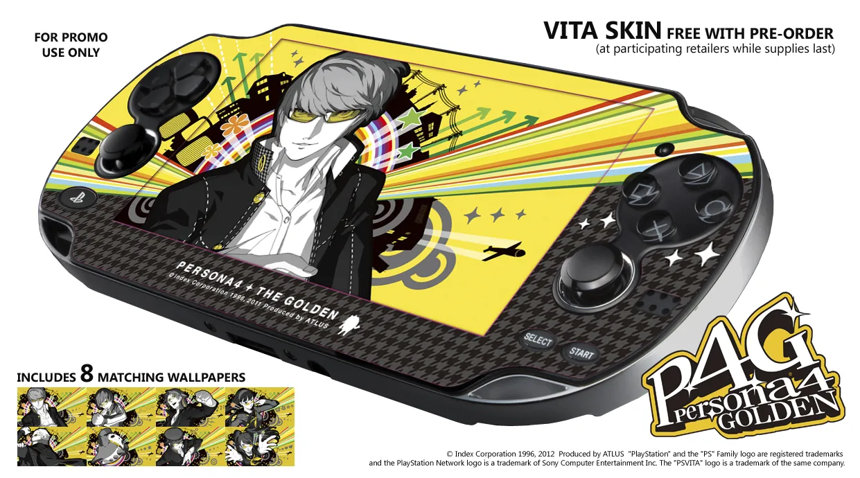 Reserve Persona 4 Golden Get A Skin For Your Vita