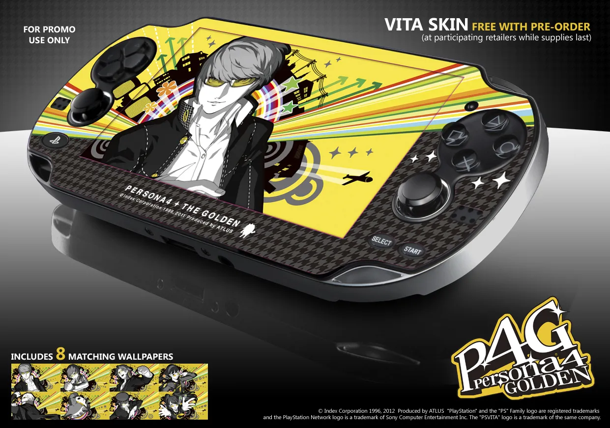 Reserve Persona 4 Golden Get A Skin For Your Vita