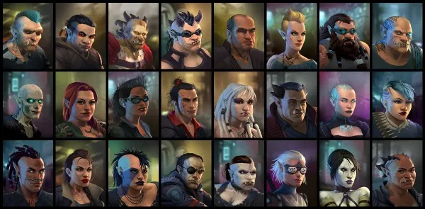 Shadowrun Returns Developer Details Character Customization