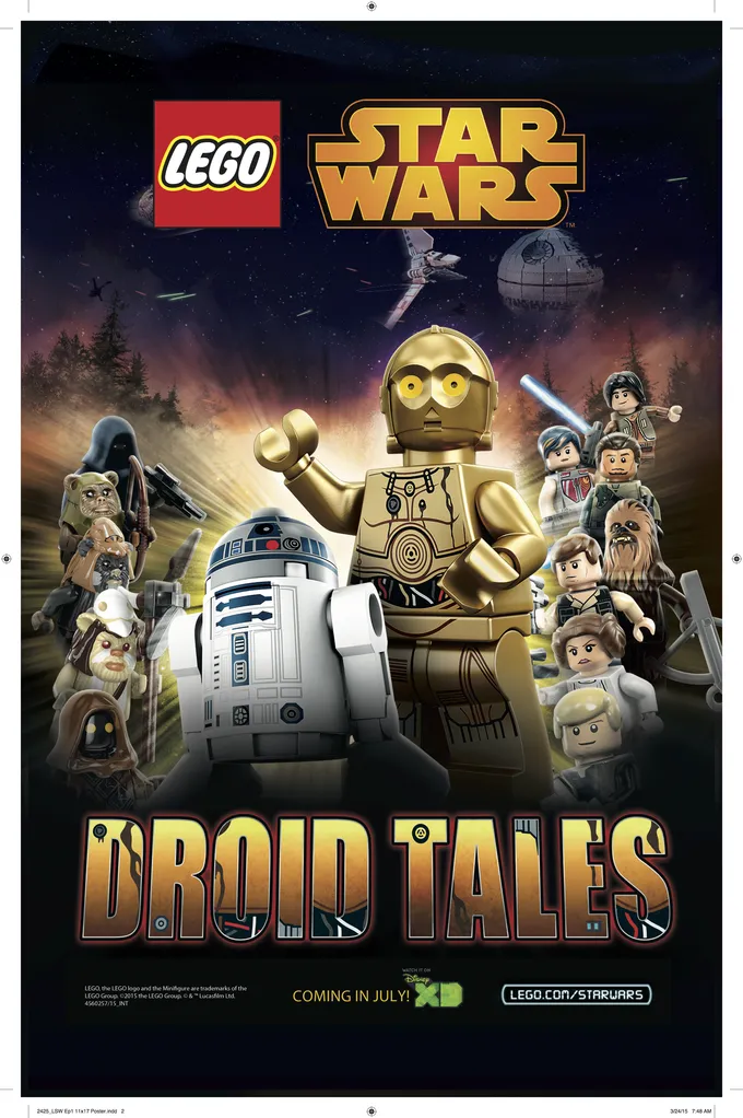 Lego Commemorates Star Wars Celebration And Digital Release With Posters