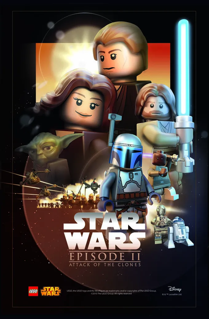 Lego Commemorates Star Wars Celebration And Digital Release With Posters