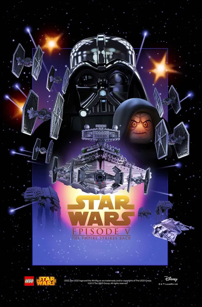 Lego Commemorates Star Wars Celebration And Digital Release With Posters