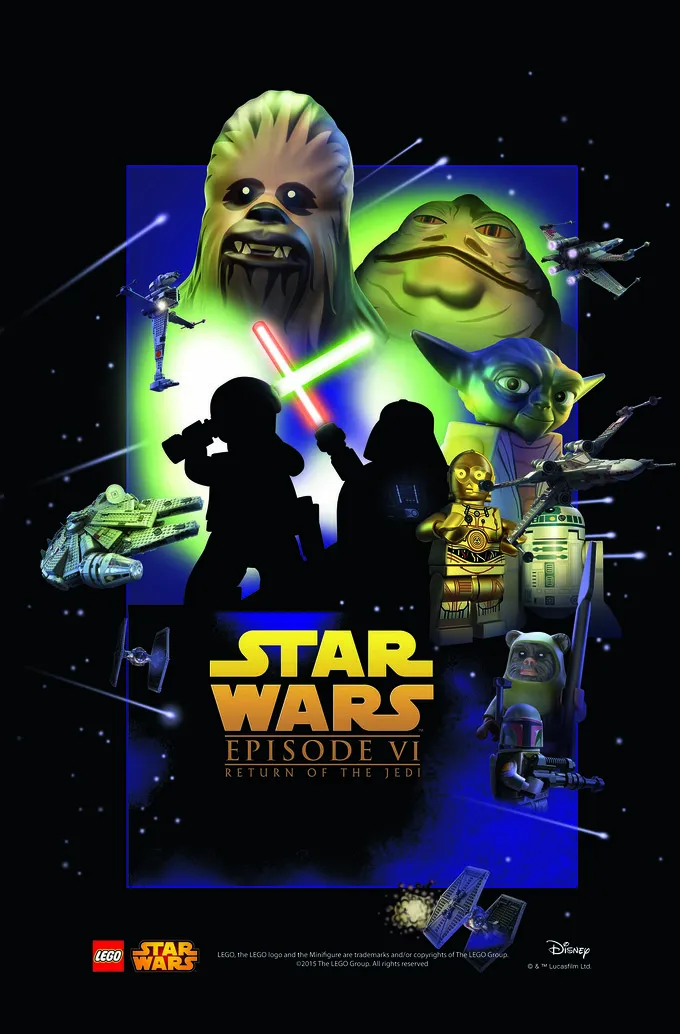 Lego Commemorates Star Wars Celebration And Digital Release With Posters