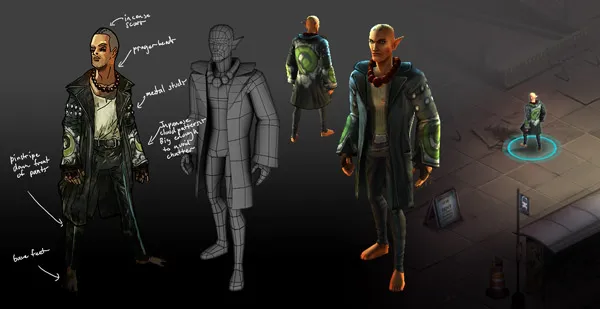 Shadowrun Returns Developer Details Character Customization