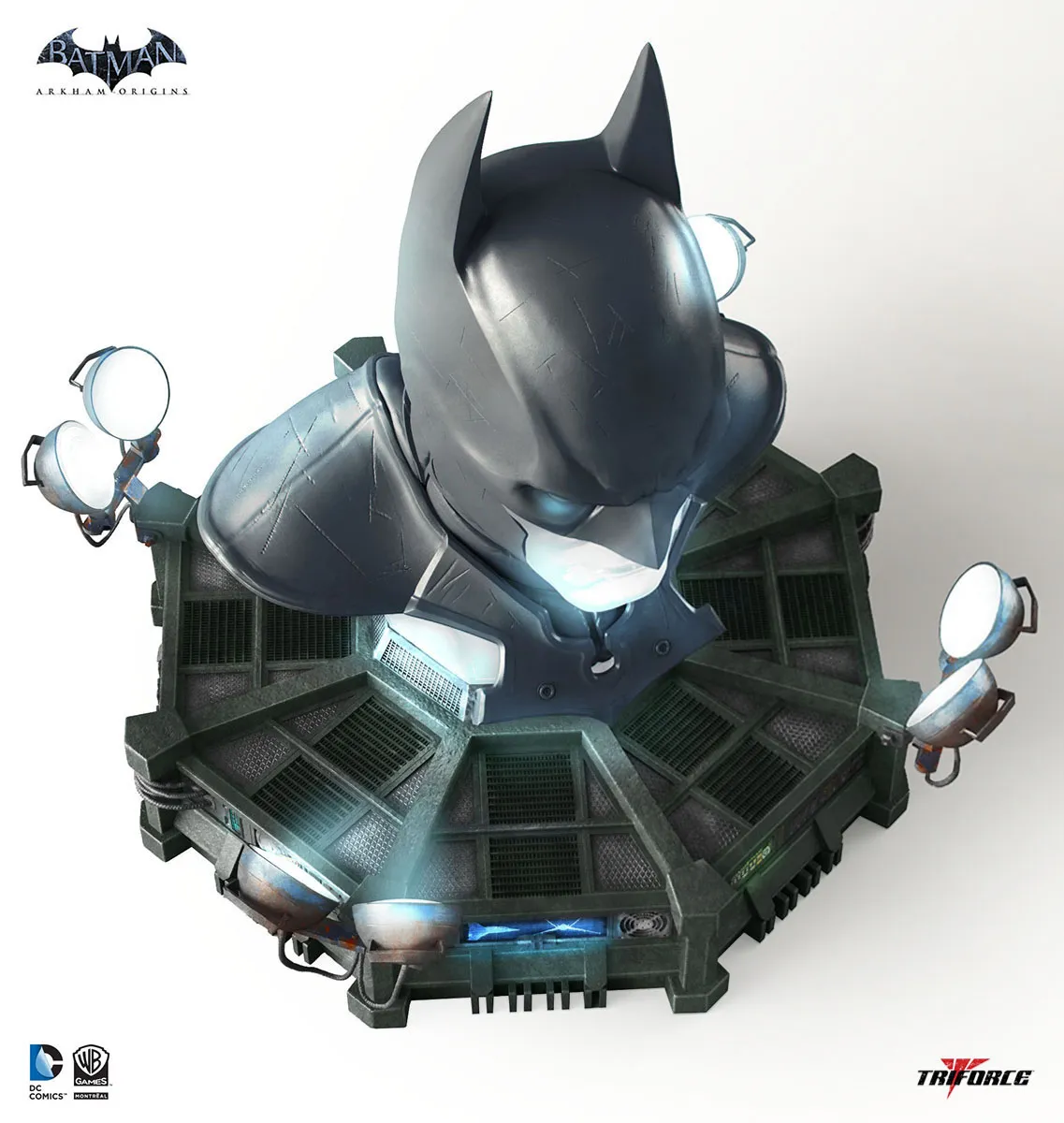 Triforce Reveals $850 Batman: Arkham Origins Cowl Replica Statue