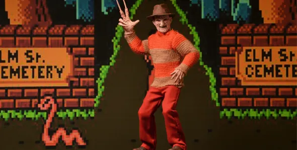 Freddy Krueger Gets A New Figure Inspired By NES A Nightmare on Elm Street