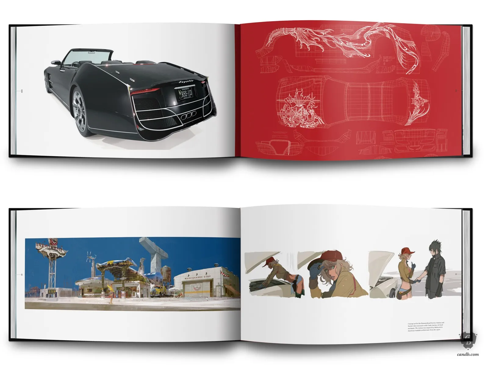 You Can Now Pre-Order This Beautiful Final Fantasy XV Art Book