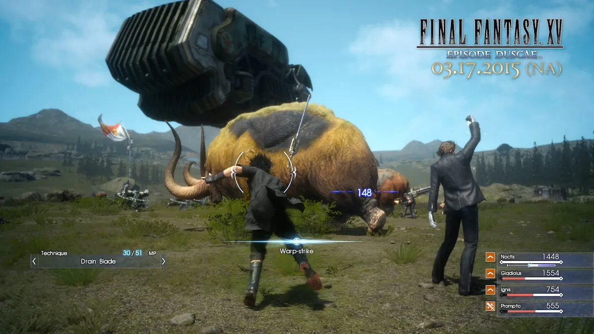 Final Fantasy XV Hands-On: Taking a Bro'd Trip