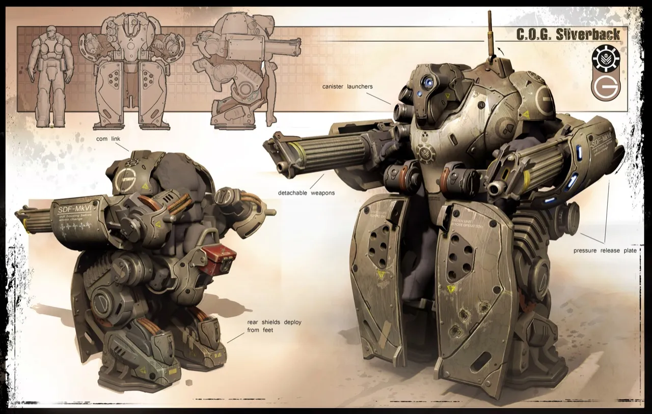 Gears of War 3 Art And Screen Gallery