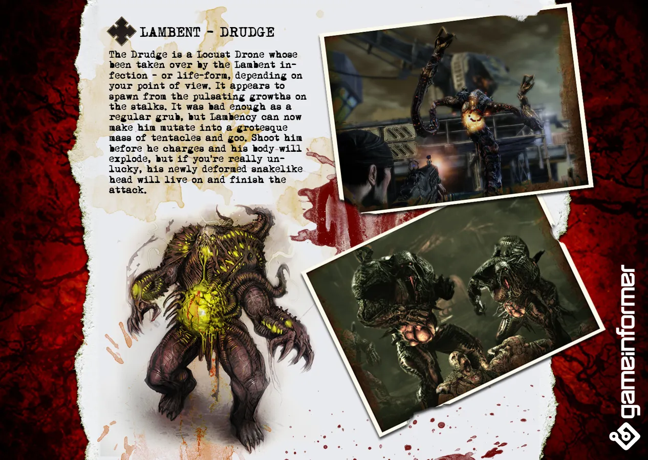 The Enemies Of Gears Of War 3