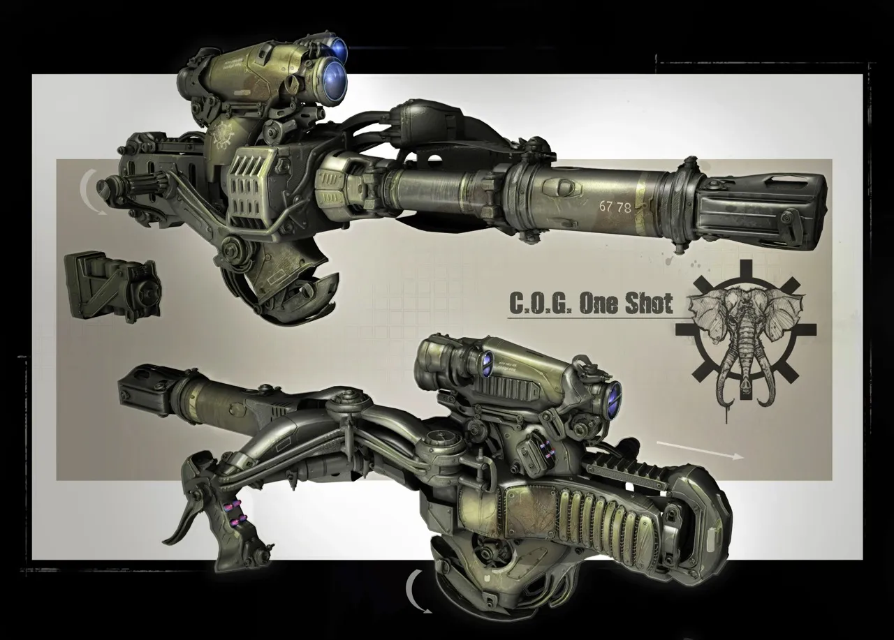 Gears of War 3 Art And Screen Gallery