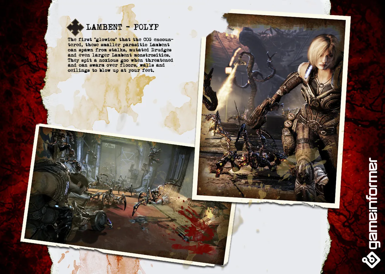 The Enemies Of Gears Of War 3