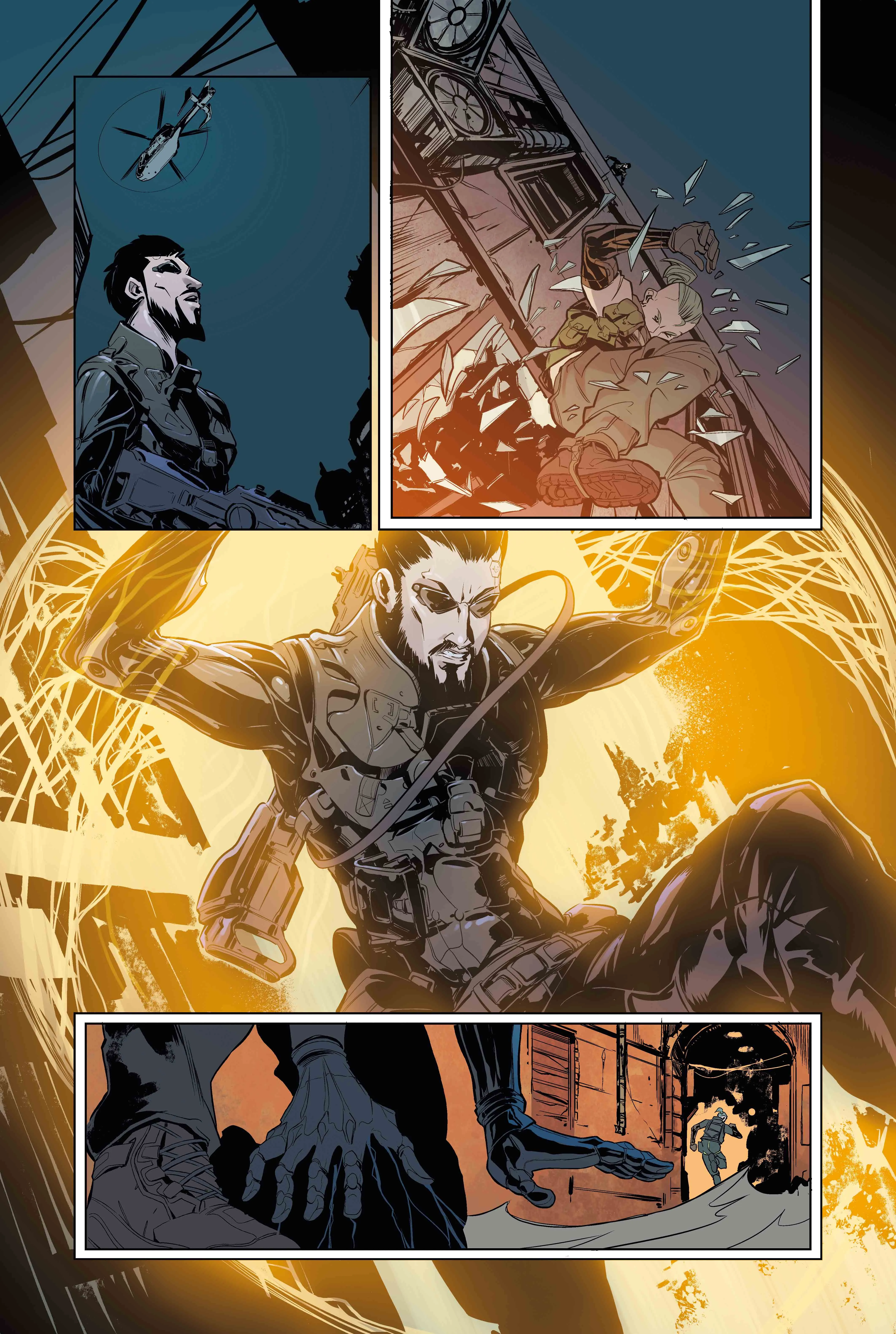 Titan Shows Off Art From New Deus Ex Comic