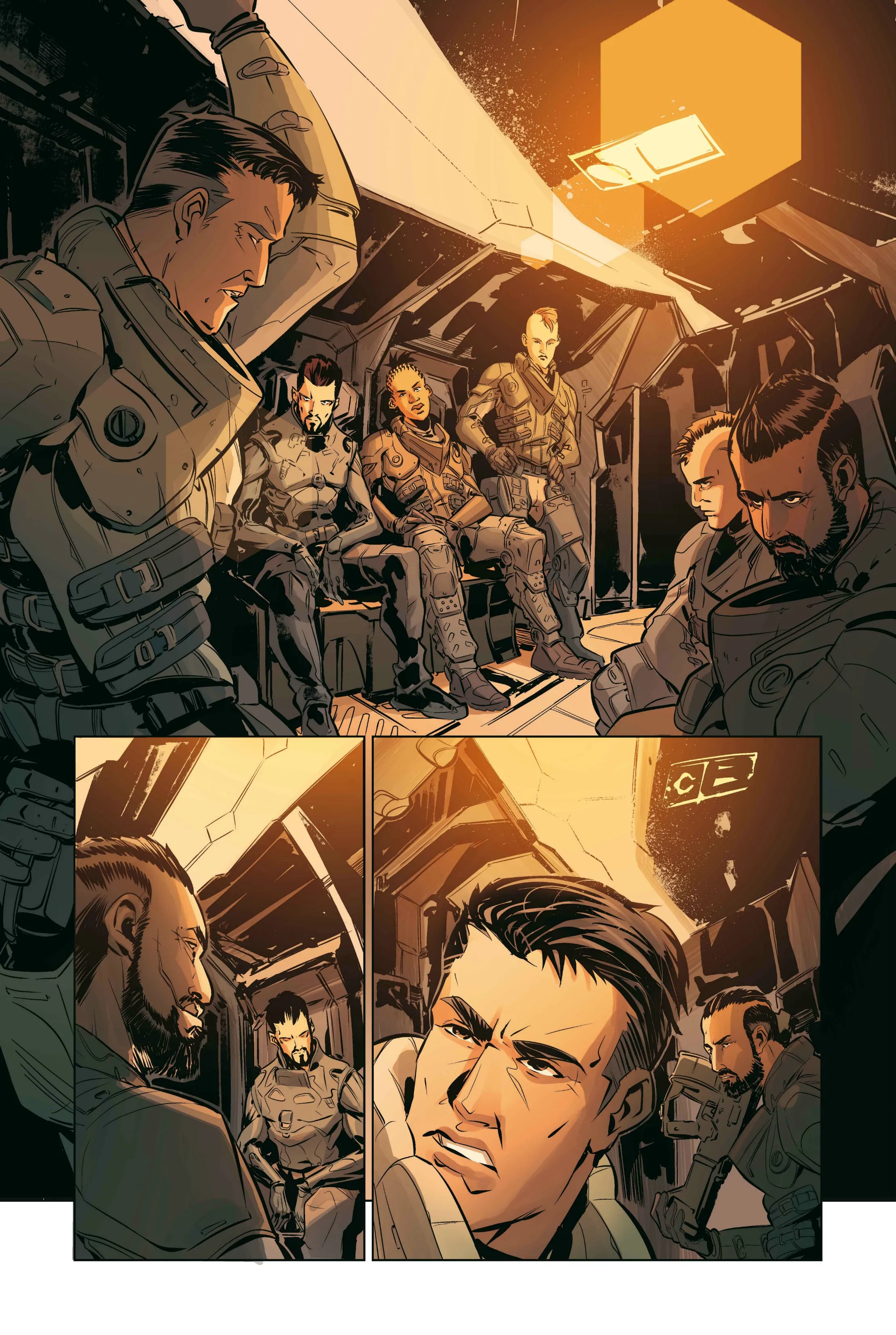 Titan Shows Off Art From New Deus Ex Comic