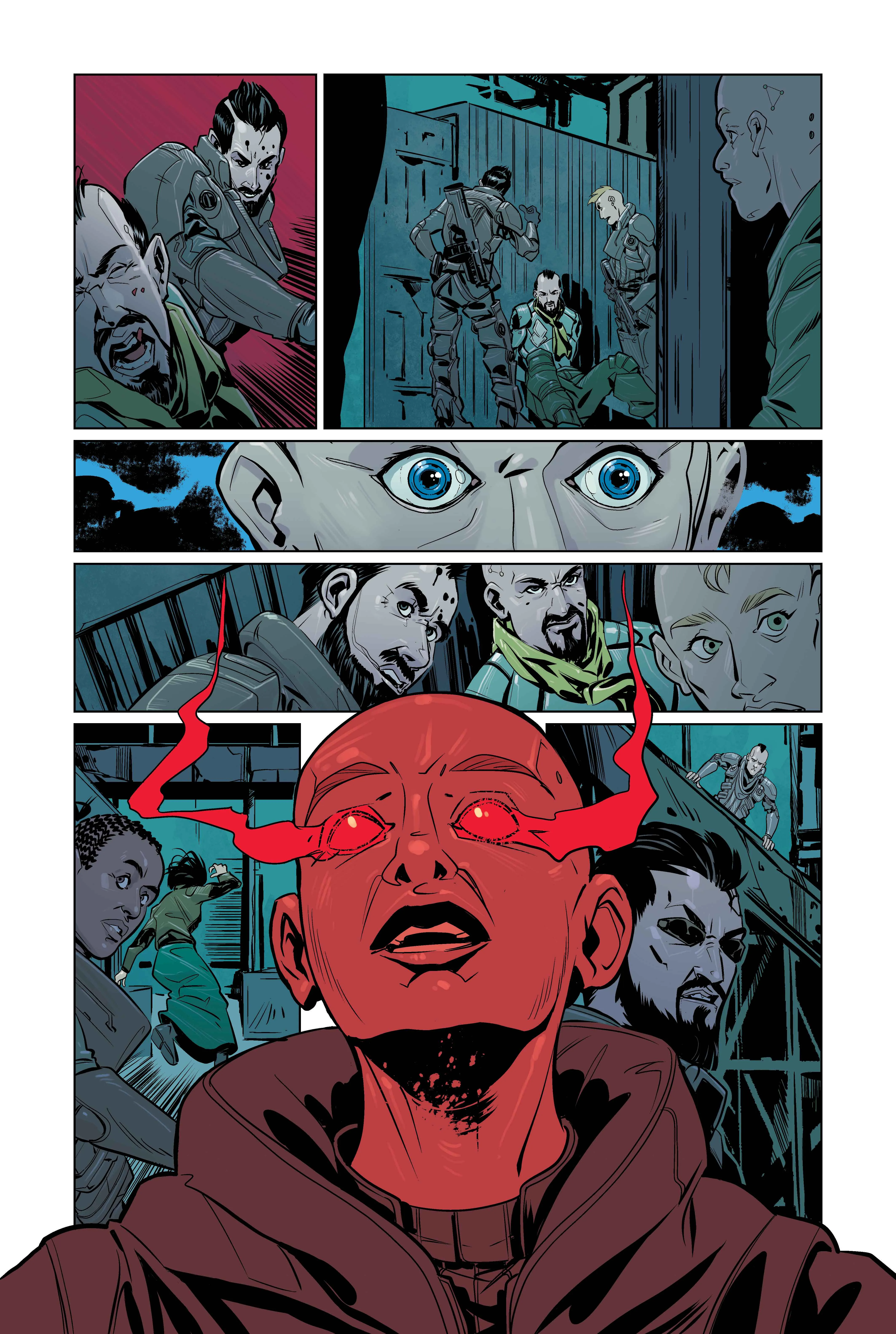 Titan Shows Off Art From New Deus Ex Comic