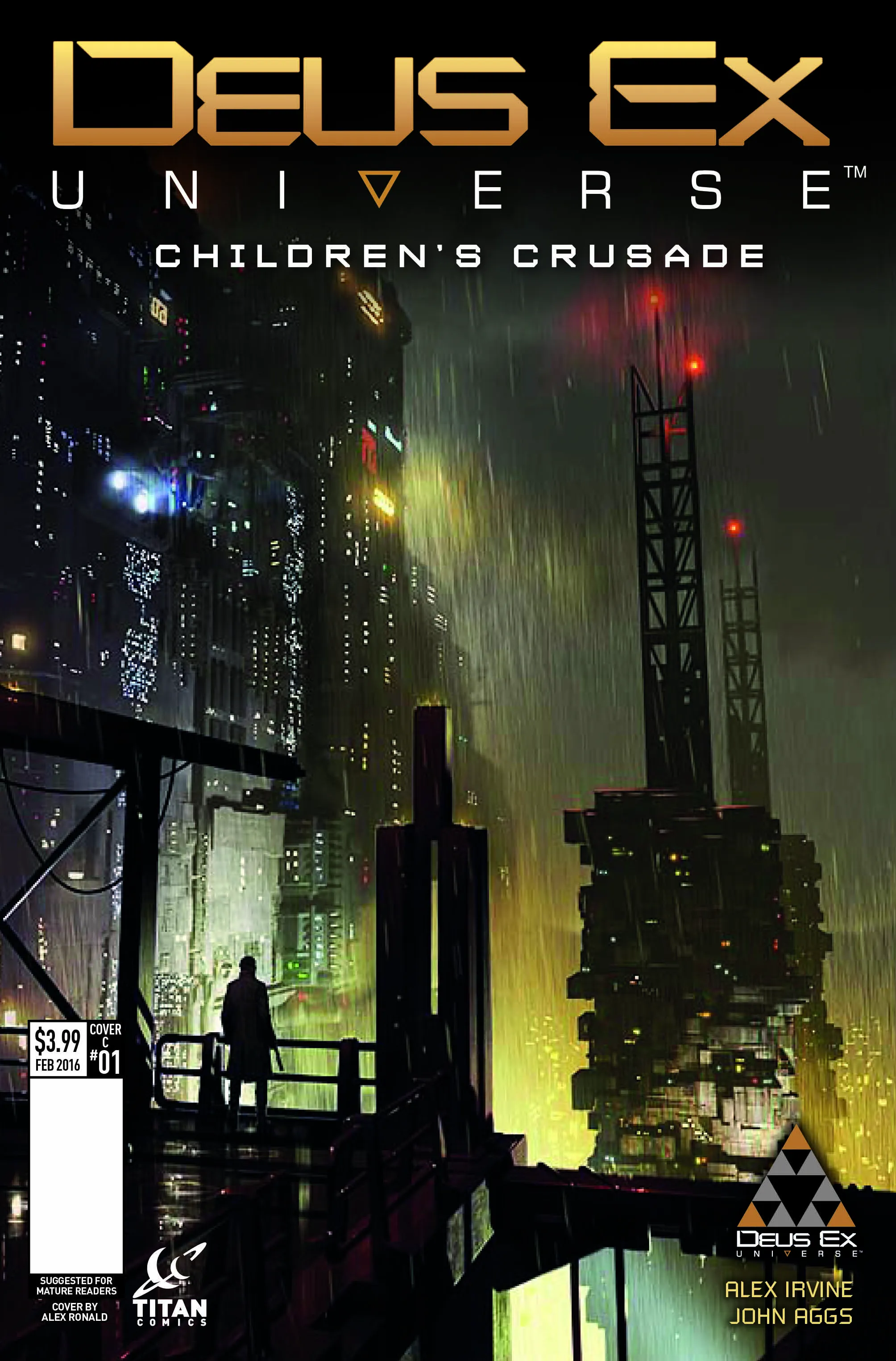 Titan Shows Off Art From New Deus Ex Comic